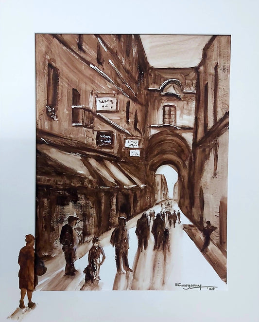 In Days Gone By                          70 x 58 cm