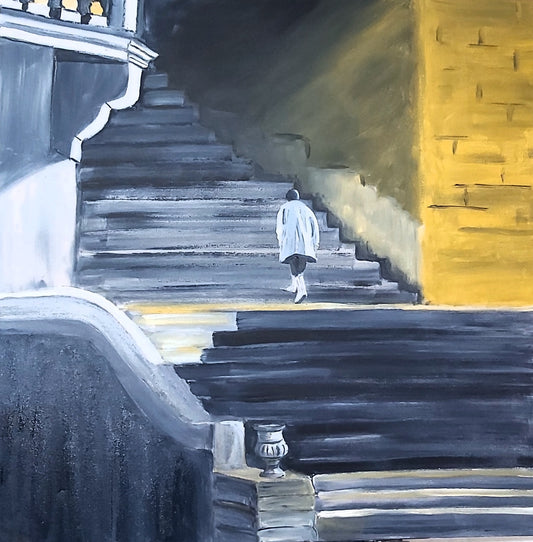 Valletta Steps                    60 x 60 cm