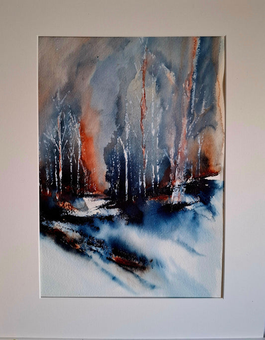 Forest Ablaze           59 x 47 cm
