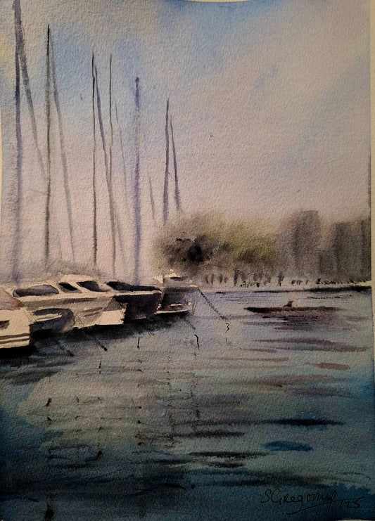 Yachts and Yachts                  53 x 42 cm
