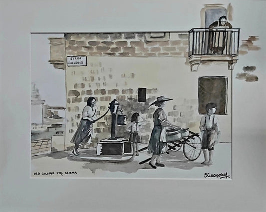 Echoes of Sliema                         56 x 45 cm
