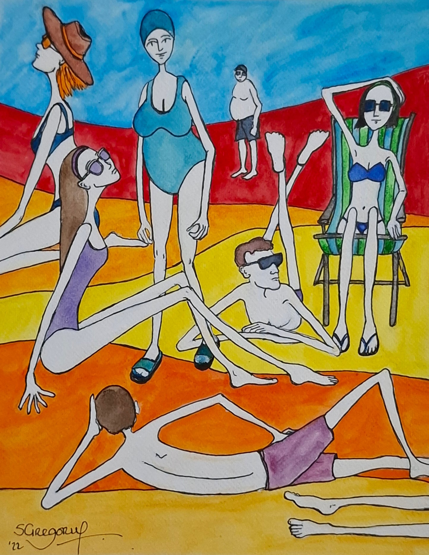 Strike a Beach Pose!