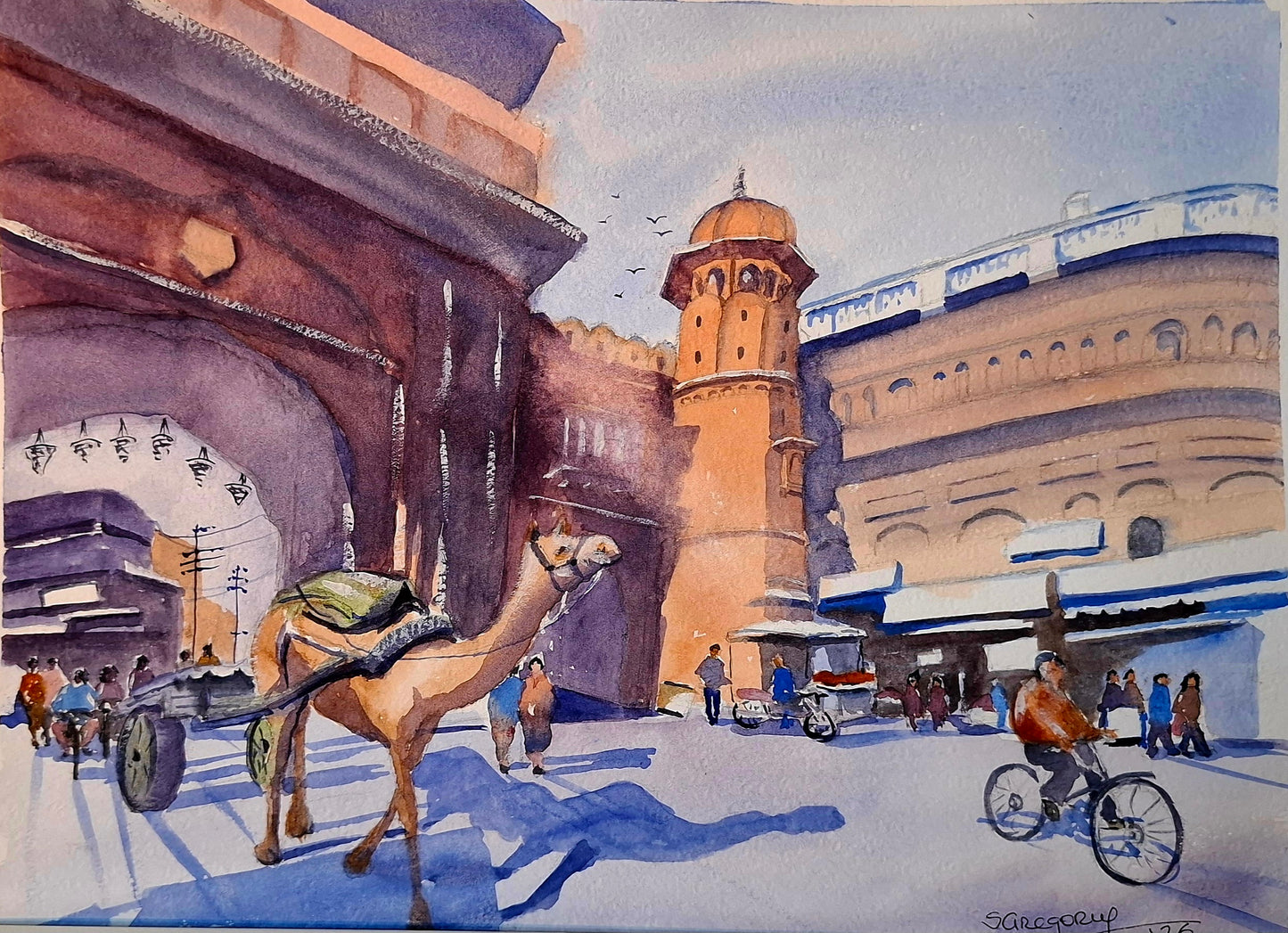 Bustling India