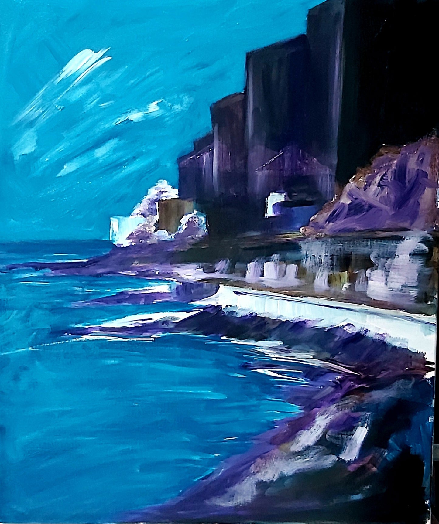 Sliema's Rocky Shoreline