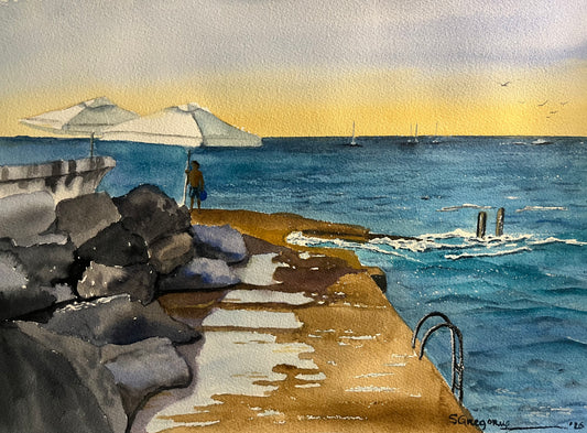 Sunday View From Sliema Pitch
