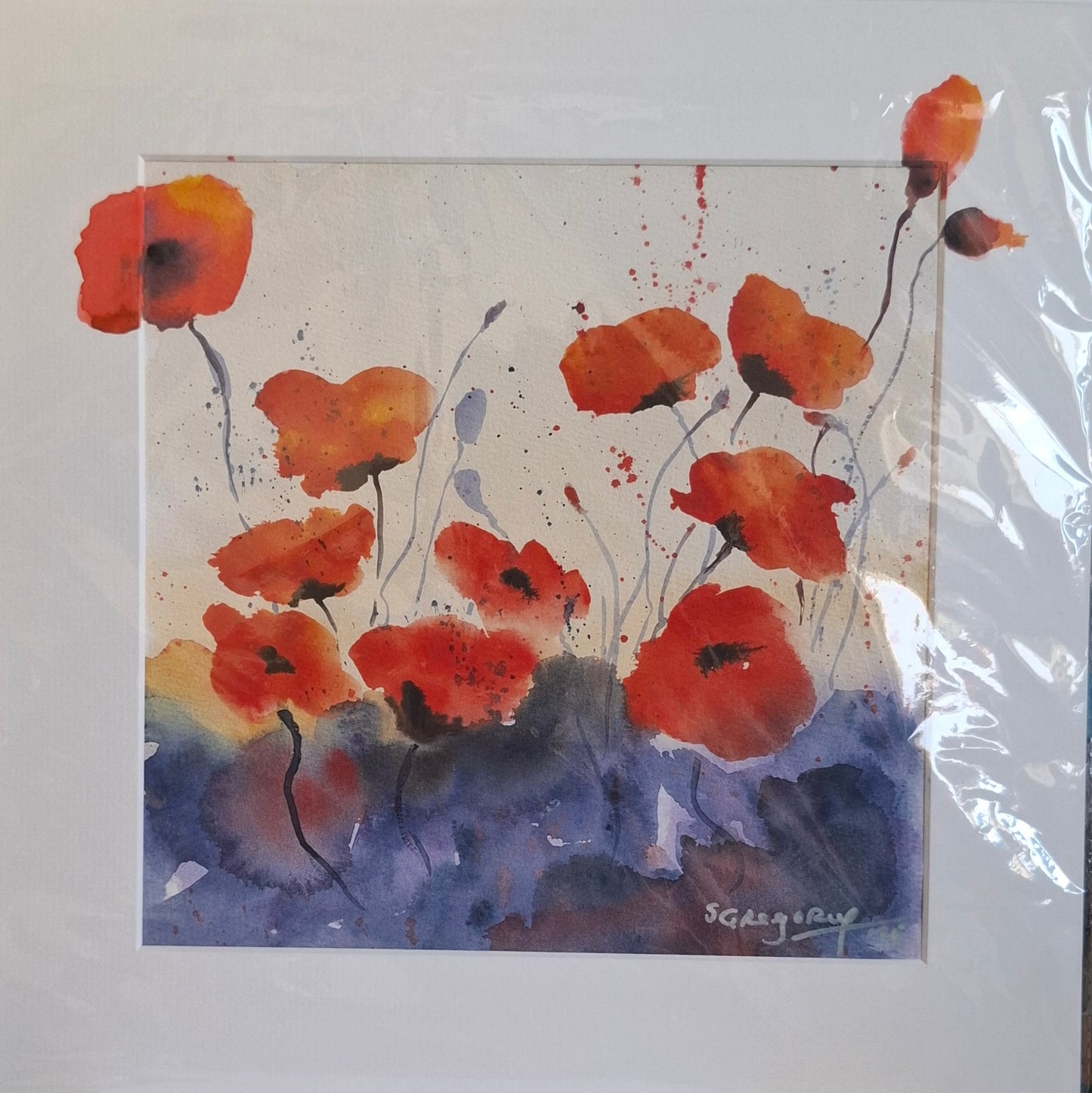 Poppies in the Wind