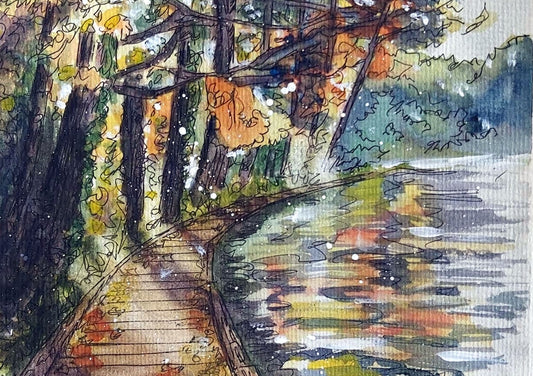 Autumn by the River